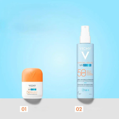 Vichy Capital Soleil Uv Aqua Spray SPF50+ 200 ml