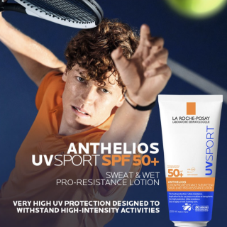 La Roche Posay Anthelios Uv Sport Wet Skin SPF50+ 200 ml - Protectores solares corporales | STG Farma