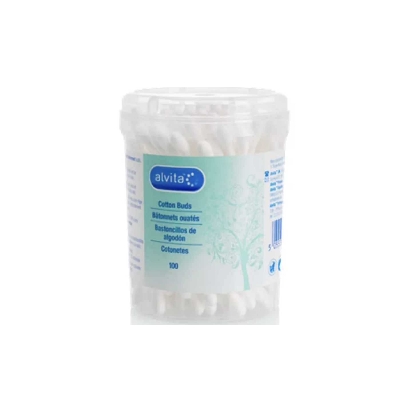 ALVITA BASTONCILLOS OIDOS 100 UNIDADES