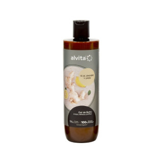 Alvita Gel de Baño Té de Jengibre y Limón