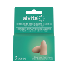Alvita Tapones Oídos Espuma 6 unidades