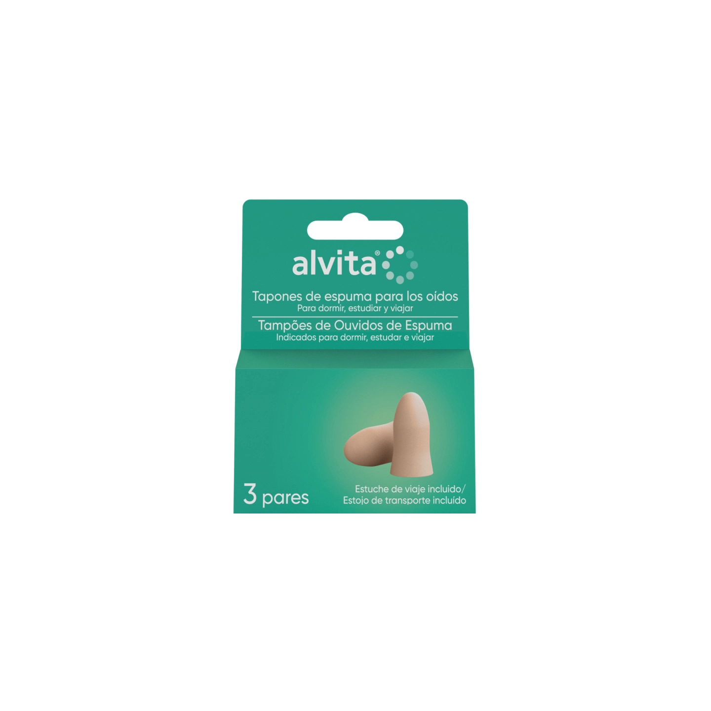 Alvita Tapones Oídos Espuma 6 unidades