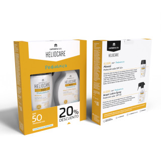 Heliocare Pack Pediatric Atopic Locion Spray + Pediatrics Mineral