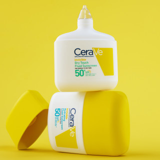 Cerave Fluido Protector Invisible Hidratante SPF50 50 ml - Protector solar piel seca | STG Farma