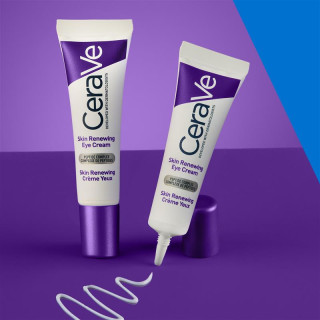 CeraVe Skin Renewing Contorno de Ojos 15 ml - Contorno de ojos con cafeína | STG Farma