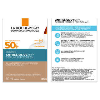 La Roche Posay Anthelios Uv Air Color Medium SPF50+ 50 ml - Protector solar facial 50 SPF | STG Farma