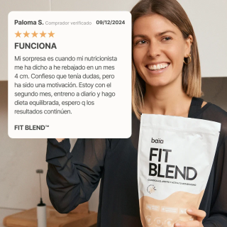 Baïa Fit Blend Control Apetito y Activa Metabolismo Cacao 600g - Suplementos Alimenticios