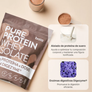 Baïa Pure Proteína Whey Isolate Cacao 750g - Suplementos Alimenticios
