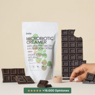 Baïa Microbiotic Creamer con Pro y Prebióticos 300g - Suplementos Alimenticios