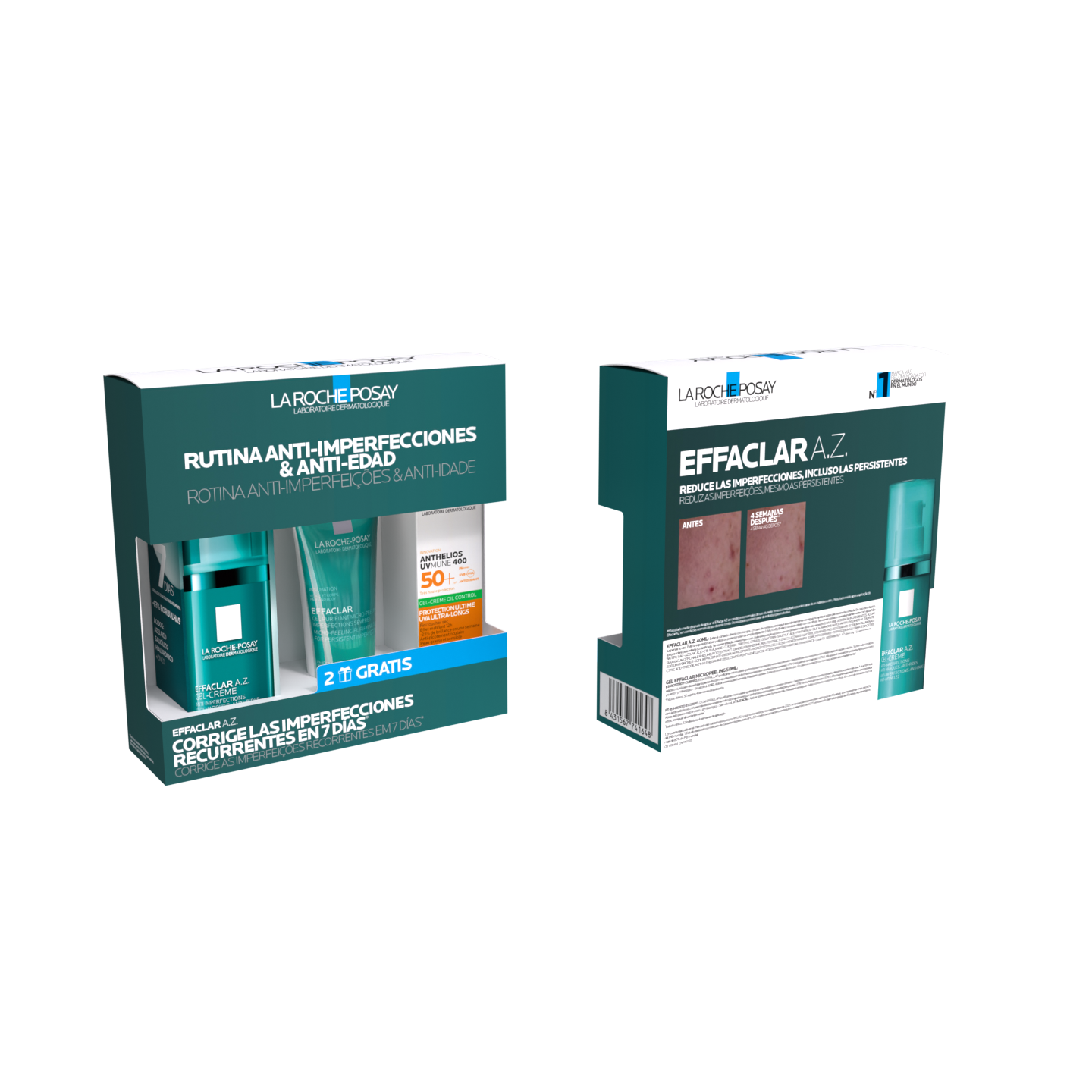 La Roche Posay Rutina Anti Imperfecciones Effaclar AZ