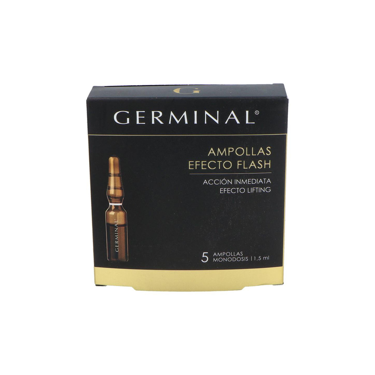 Germinal Acción Inmediata 5 ampollas flash - Mascarillas y ampollas faciales