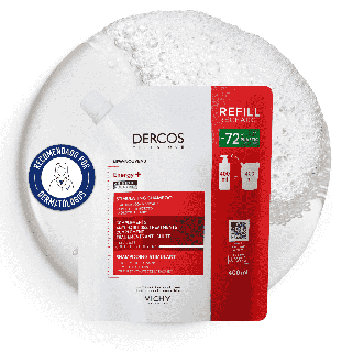 Vichy Dercos Champú Estimulante Eco Recarga 500 ml ¡Envío 24h!