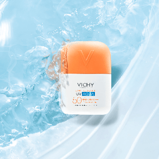 Vichy Capital Soleil Uv Aqua Fluido Hidratante Invisible 50 ml - Protector solar facial 50 SPF