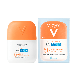 Vichy Capital Soleil Uv Aqua Fluido Hidratante Invisible 50 ml - Protector solar facial 50 SPF