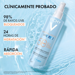 Vichy Capital Soleil Uv Aqua Spray SPF50+ 200 ml - Protectores solares corporales