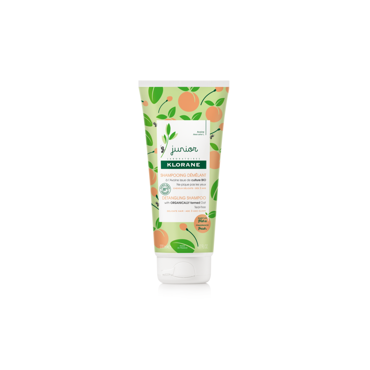 Klorane Petit Junior Champu Desenredante 200 ml - Cabello
