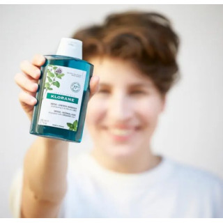 Klorane Detox Champú Refrescante A La Menta 200 ml - Cabello