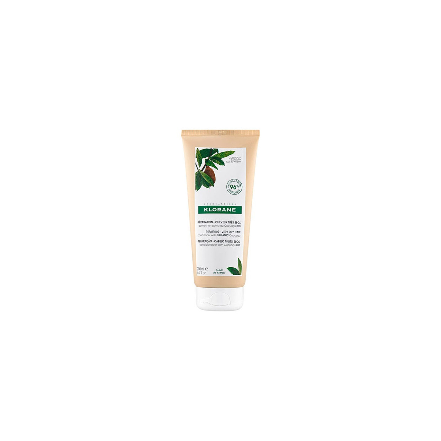 Klorane Reparación Acondicionador al Cupuaçu 200 ml - Mascarillas y acondicionadores