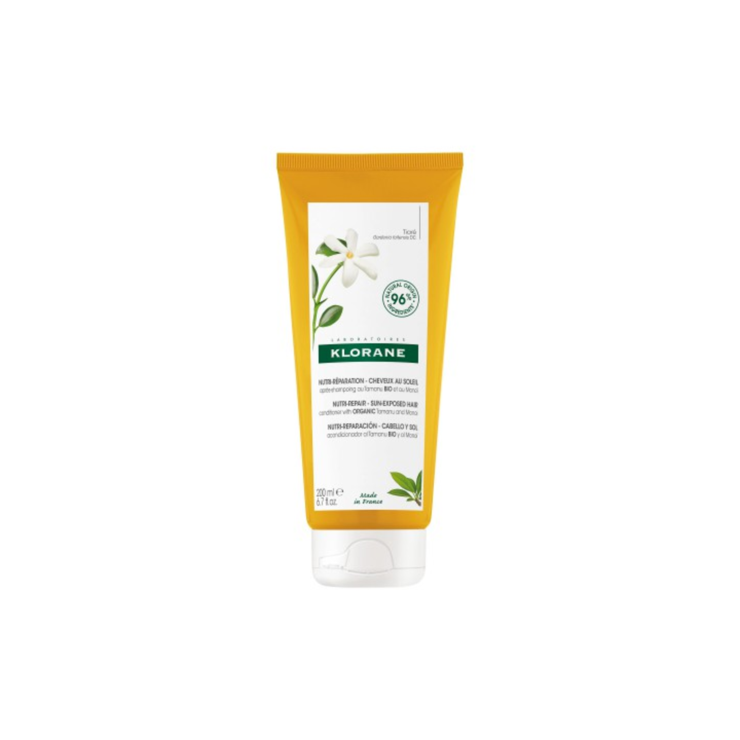 Klorane Acondicionador al Tamanu Bio y al Monoï 200 ml