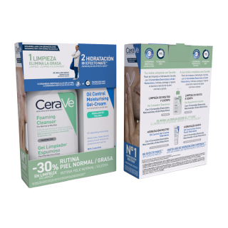 Cerave Pack Rutina Foaming + Oil Control Gel