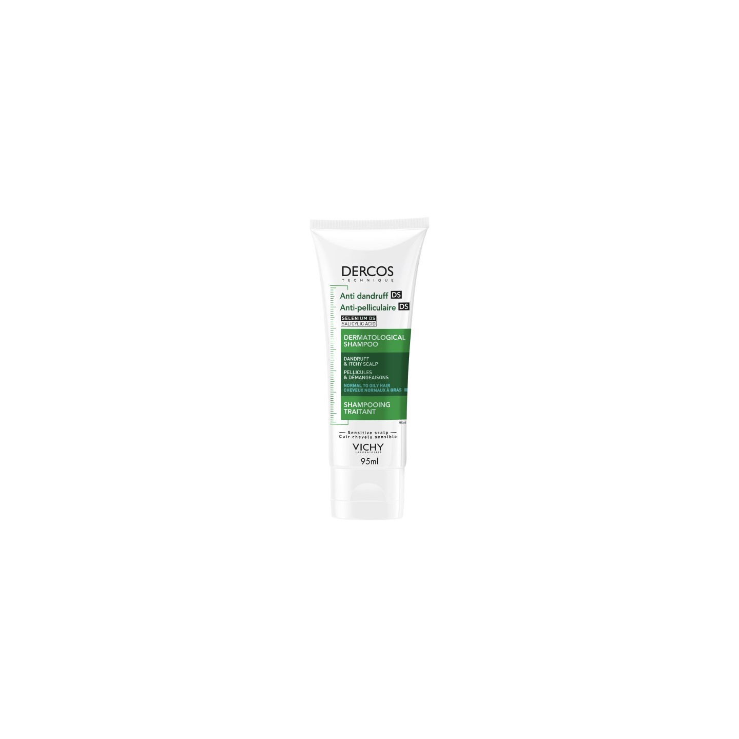 Vichy Dercos Champú Anticaspa Cabello Graso 95 ml - Facial
