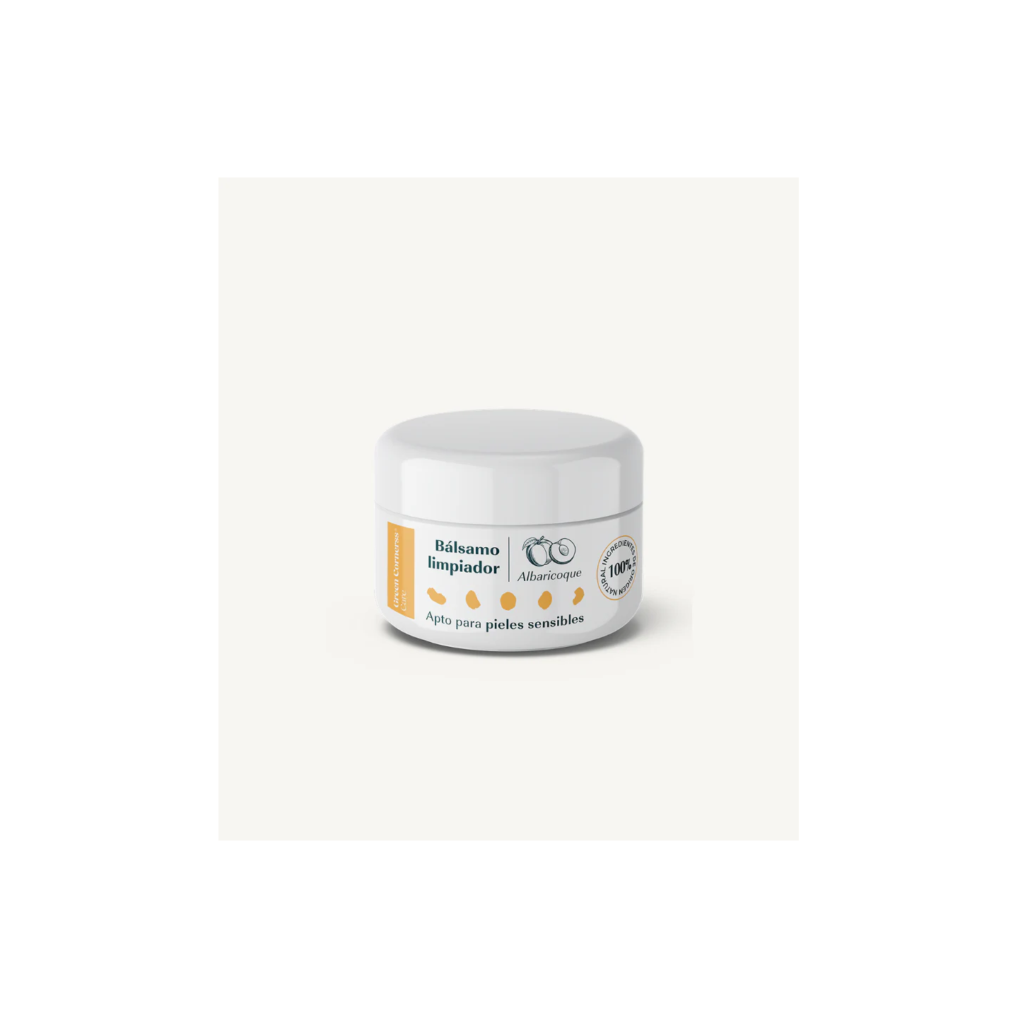 Green Corners Bálsamo Limpiador Facial de Albaricoque 100 ml - Aceites limpiadores faciales