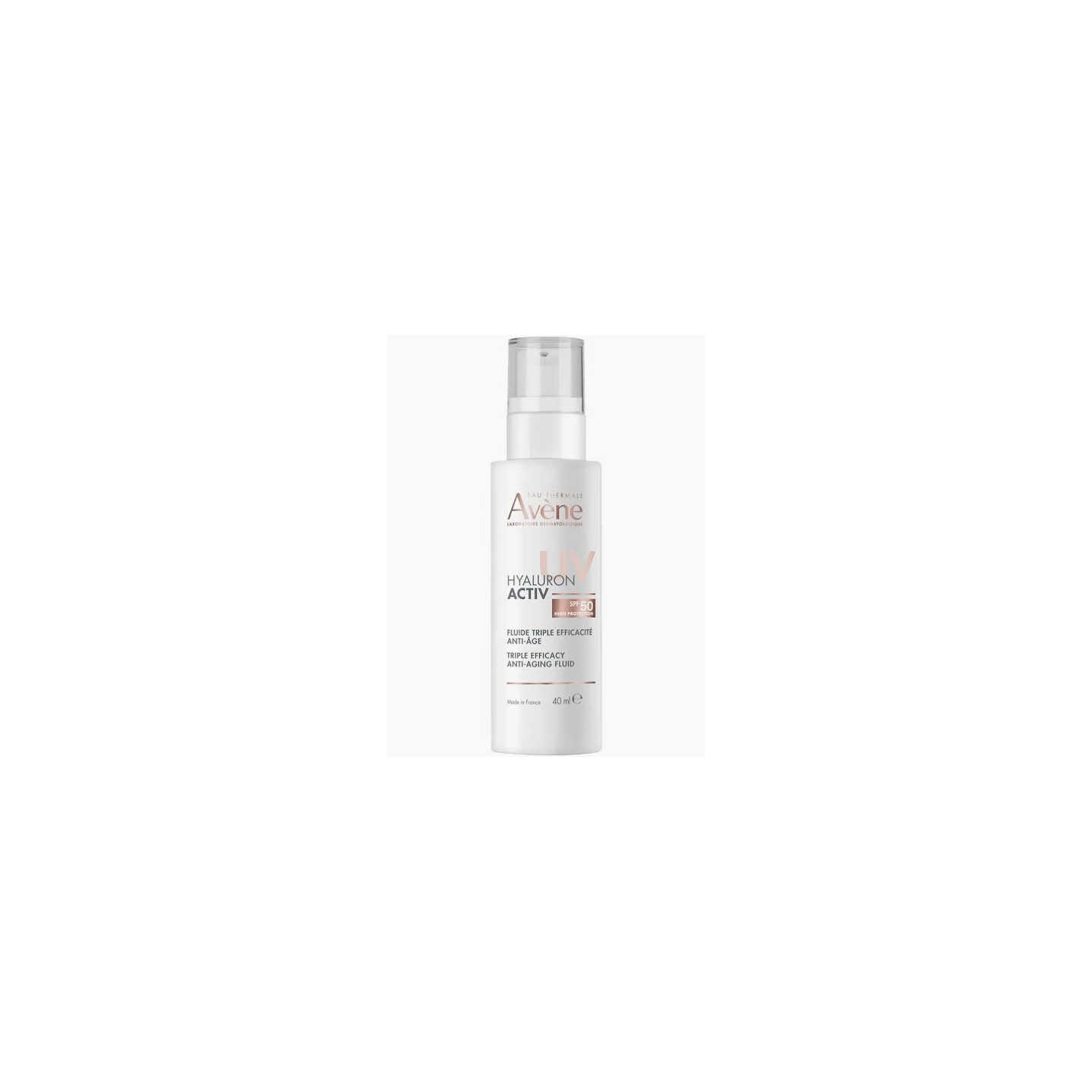 AVENE HYALURON ACTIV FLUID UV SPF50 40 ML