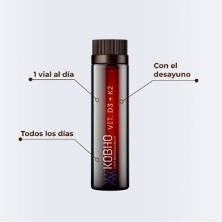 KOBHO VITAMINA D3 K2 7 VIALES REGALO - Promociones