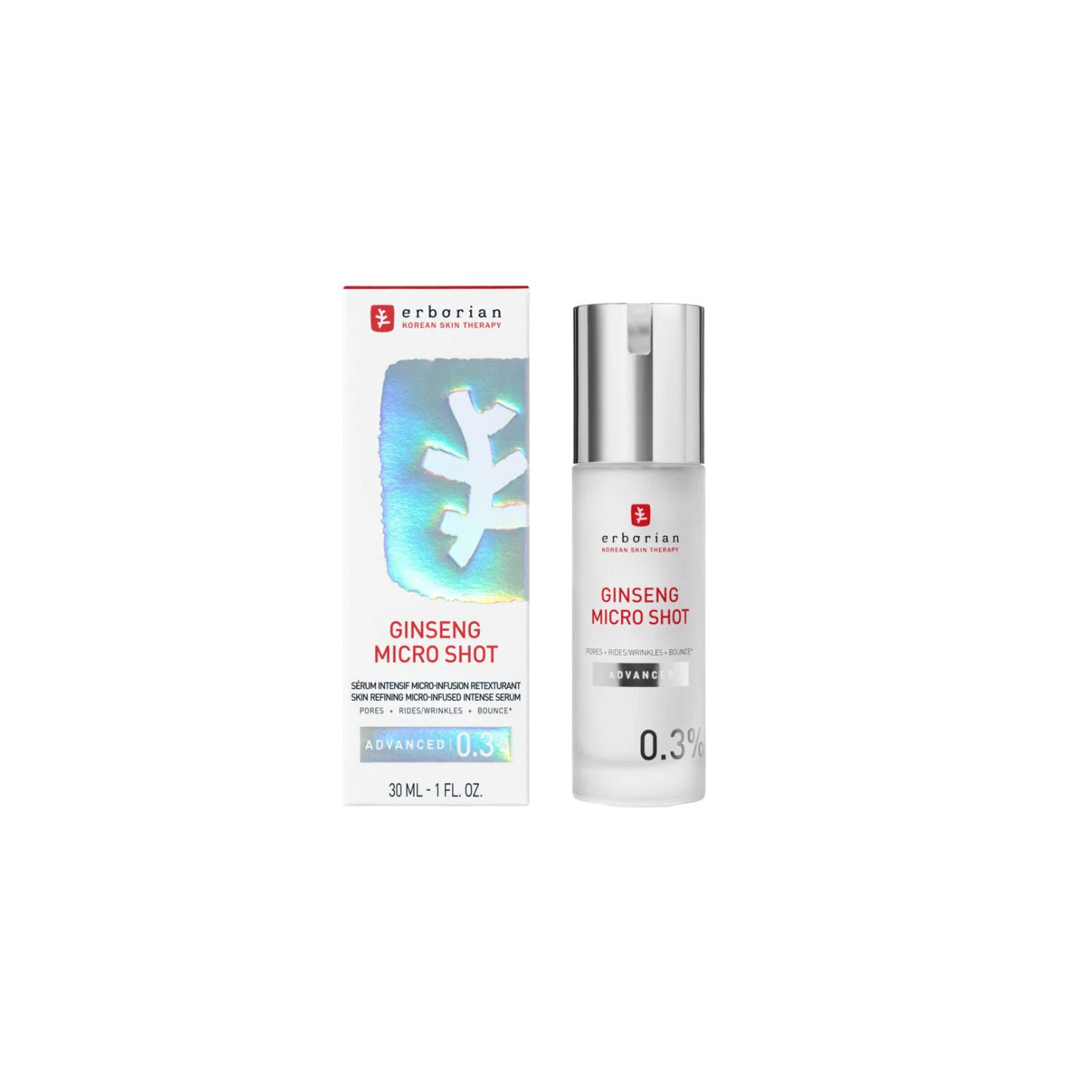ERBORIAN GINSENG MICRO SHOT 0.3 30 ML