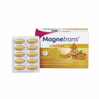 Magnetrans Cúrcuma + Vitamina B6 60 comprimidos - Magnesio