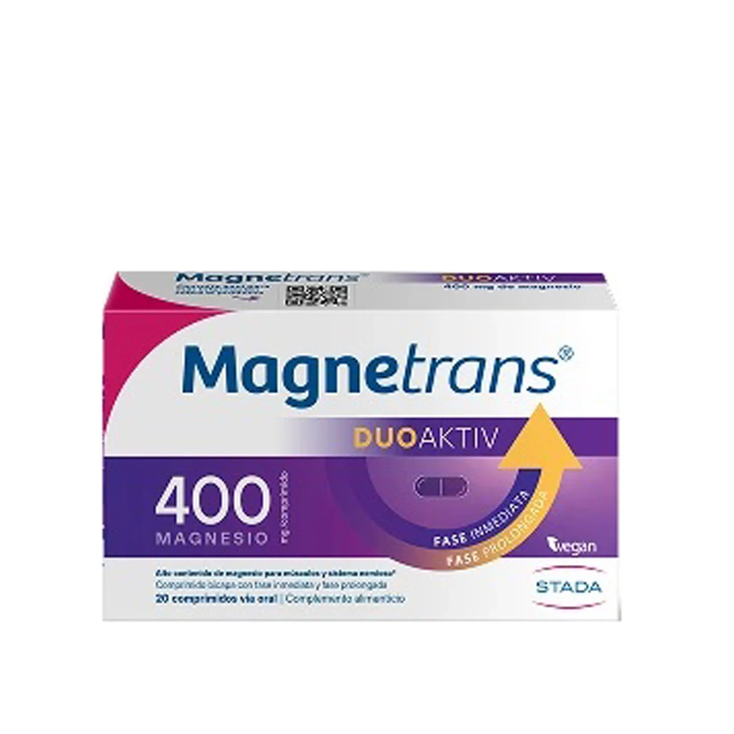 Magnetrans DuoAktiv 400 mg 20 comprimidos - Suplementos