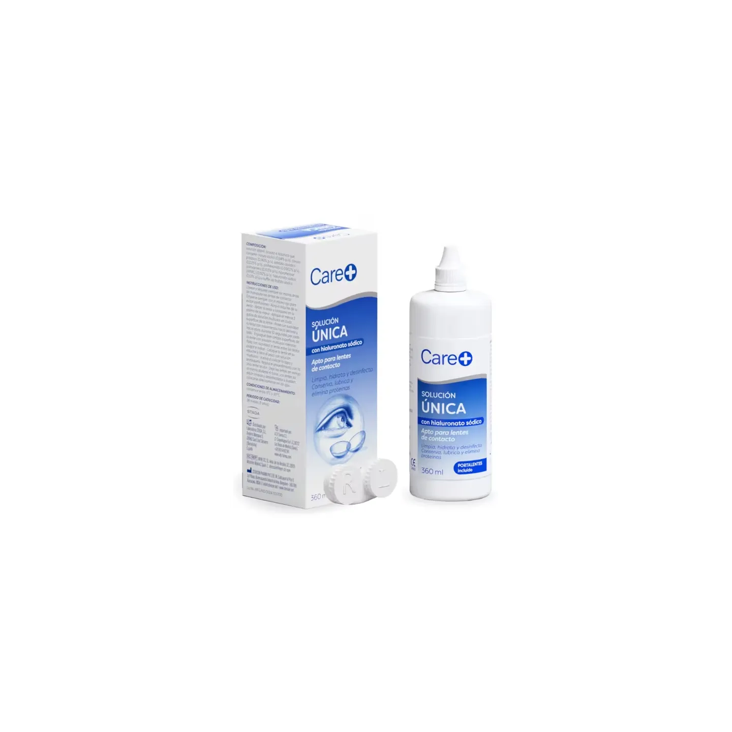 Care+ Solución Única con Hialuronato Sódico 360 ml - Facial