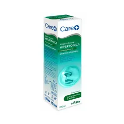 Care+ Agua de Mar Hipertónica Aloe Vera y Eucalipto Fuerte 120 ml