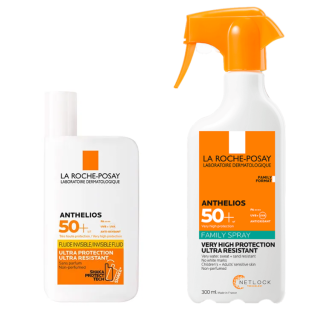 La Roche Posay Anthelios Pack Cara y Cuerpo - Solares