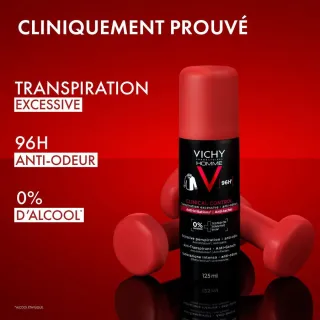 VICHY HOMME DESODORANTE SPRAY 96 horas 100 ml
