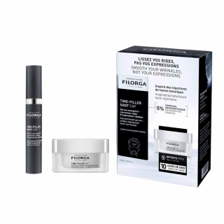 Filorga Time Filler Shot 5XP + Time Filler Crema 15 ml - Sérum con Peptidos