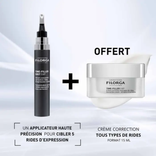 Filorga Time Filler Shot 5XP + Time Filler Crema 15 ml - Sérum con Peptidos