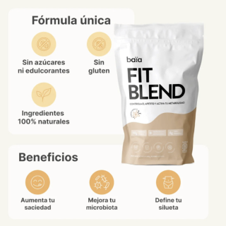 Baïa Fit Blend Vainilla 600 gramos - Facial
