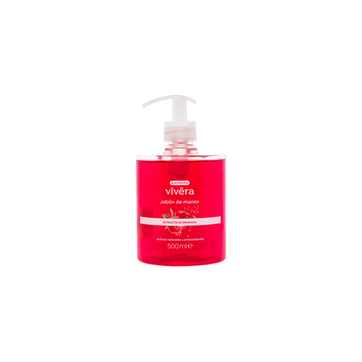Acofar Vivera Jabón de Manos Granada 500 ml - Manos y pies