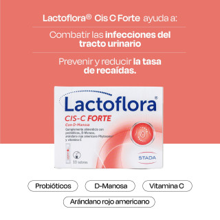 Lactoflora Cis-C Forte 10 sobres - Hormonal y salud íntima