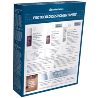 Neoretin Protocolo Despigmentante Ultra Emulsión + Sérum + Heliocare Pigment - Rutinas y packs