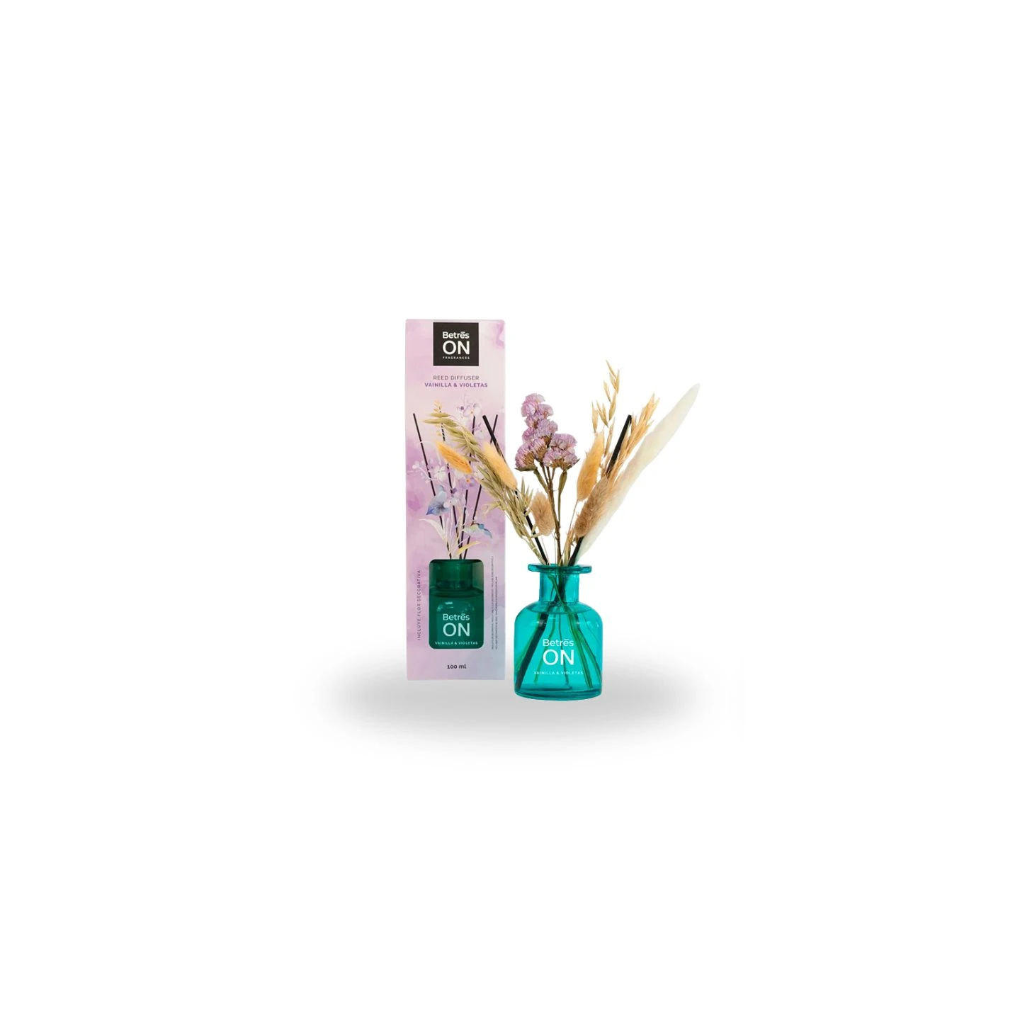 Betres On Mikado Deco Vainilla Violetas - Facial