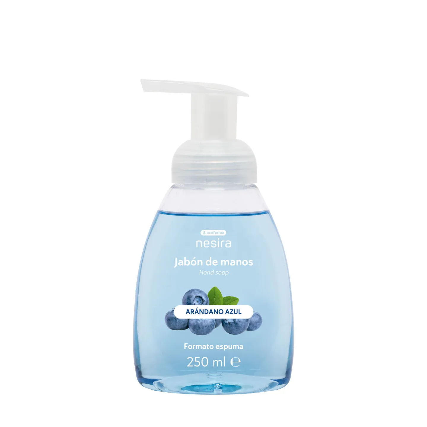 Acofarma Vivera Jabón de Manos Espuma Arándano 250 ml - Manos y pies