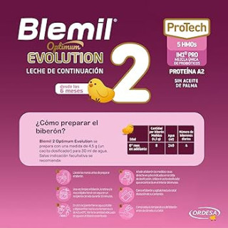 Blemil 2 Optimum Evolution 800 g - Leches de continuación