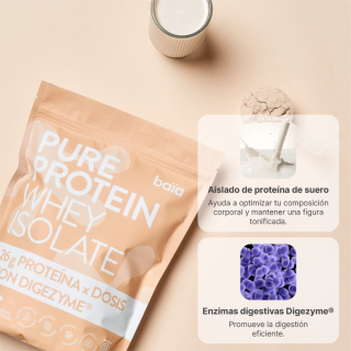 Baia Pure Protein Whey Isolate Vainilla 750 g - Suplementos