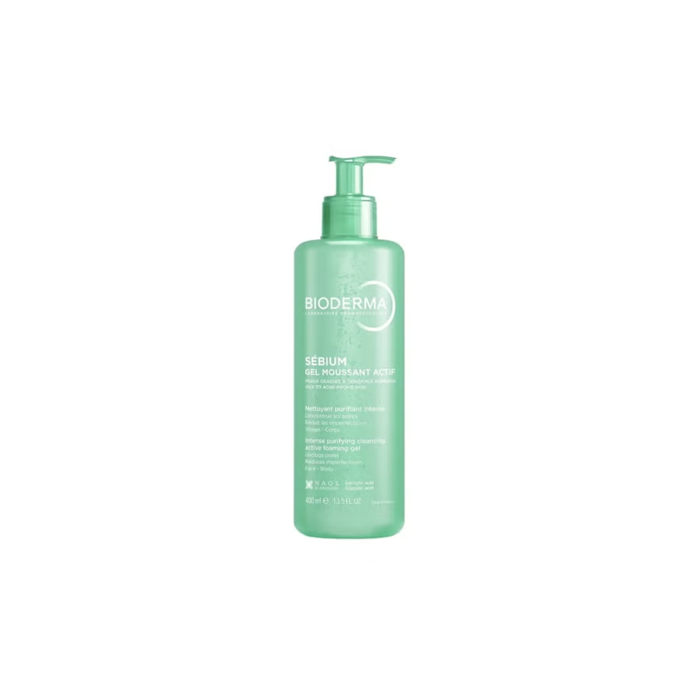 Bioderma Sébium Gel Moussant Actif 400 ml - Facial