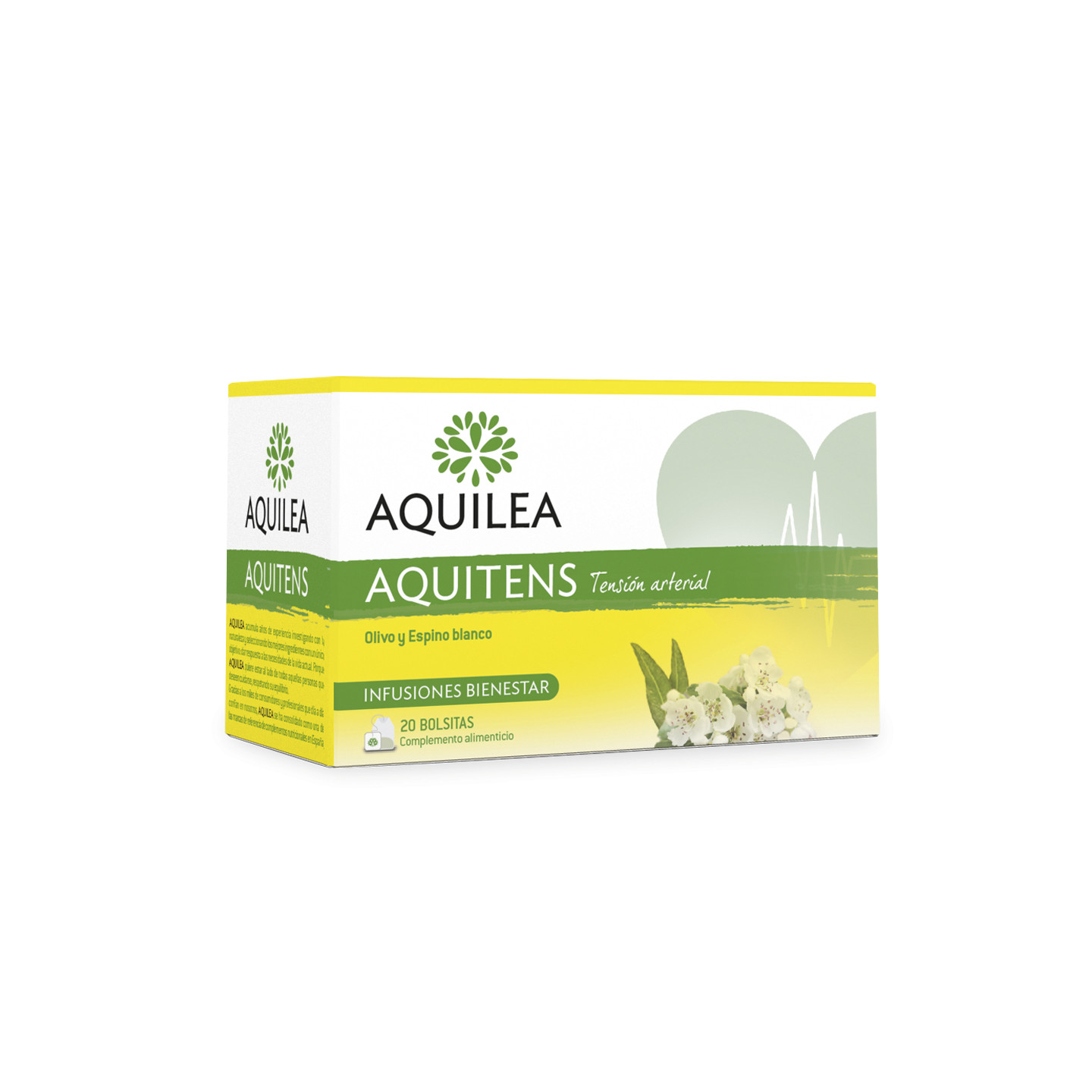 Aquilea Aquitens Infusión 20 sobres - Infusiones Sin Teína | STG Farma