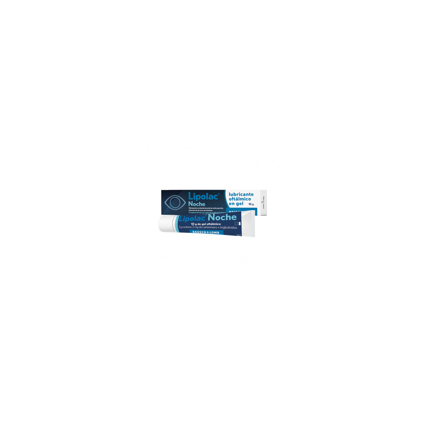 Lipolac Noche Gel Oftálmico 10 g - Limpieza e hidratación ocular