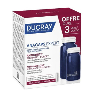 Ducray Anacaps Expert Caída Crónica 90 cápsulas - Pelo y uñas