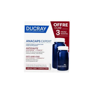 Ducray Anacaps Expert Caída Crónica 90 cápsulas - Pelo y uñas